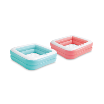 Бассейн надувной INTEX «МАЛЫШ» 57100, 85 х 85 х 23 см зеленый